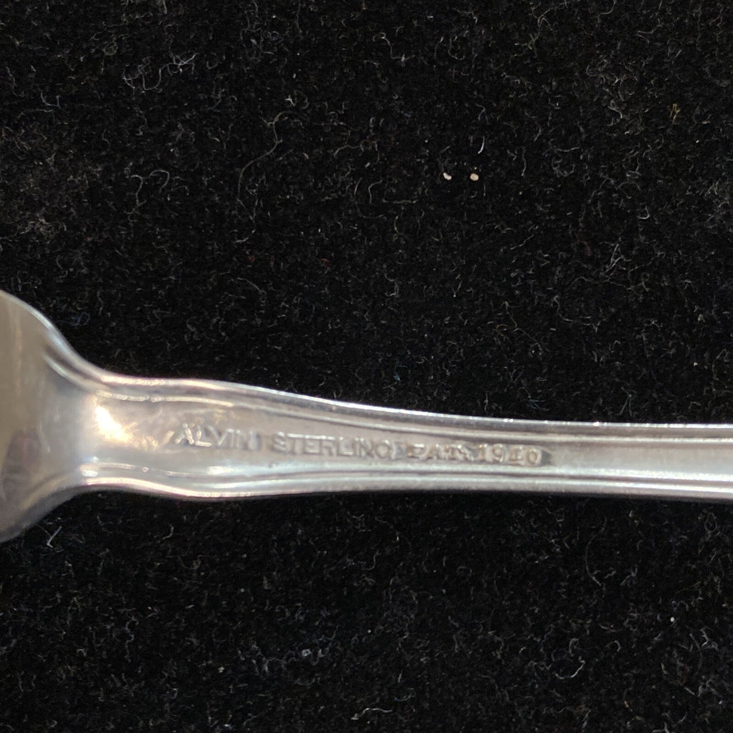 Alvin Sterling Silver 7 1/8" Chateau Rose Master Butter Spreader No Mono 34.7g
