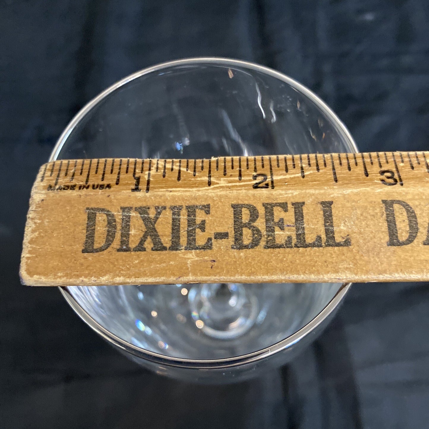 Seneca "Juliet" Platinum Trim 6 1/4" Iced Tea Glasses Set of 8