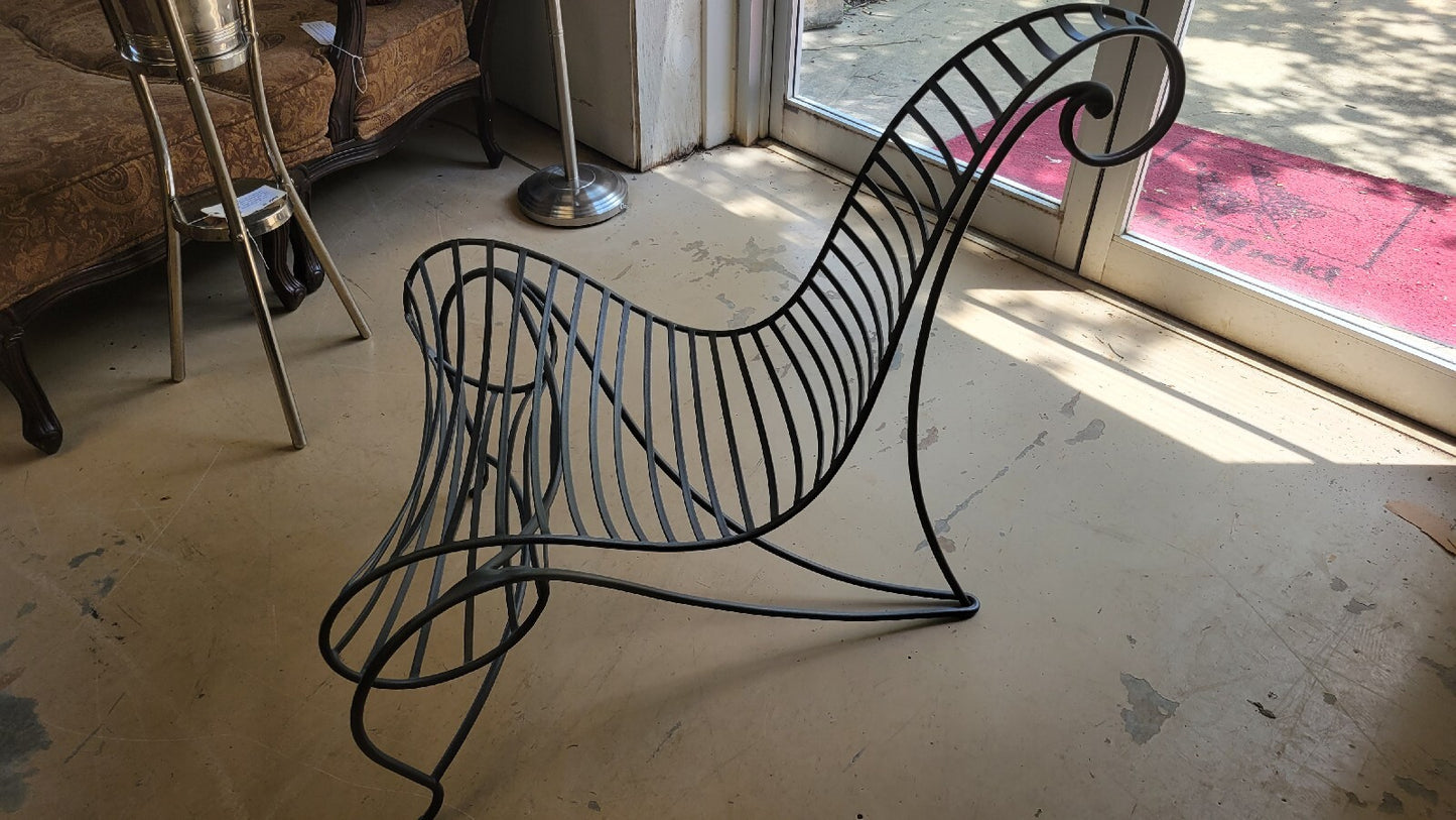 Andre Dubreuil Rare Spine Chair Midcentury Modern