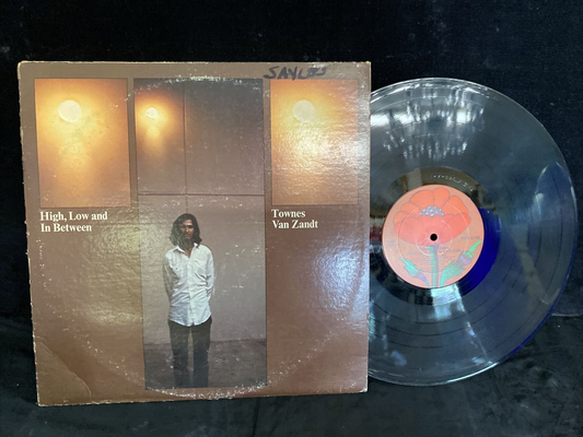 RARE! PROMO TOWNES VAN ZANDT High Low and In Between Terre Haute Poppy PYS-5700