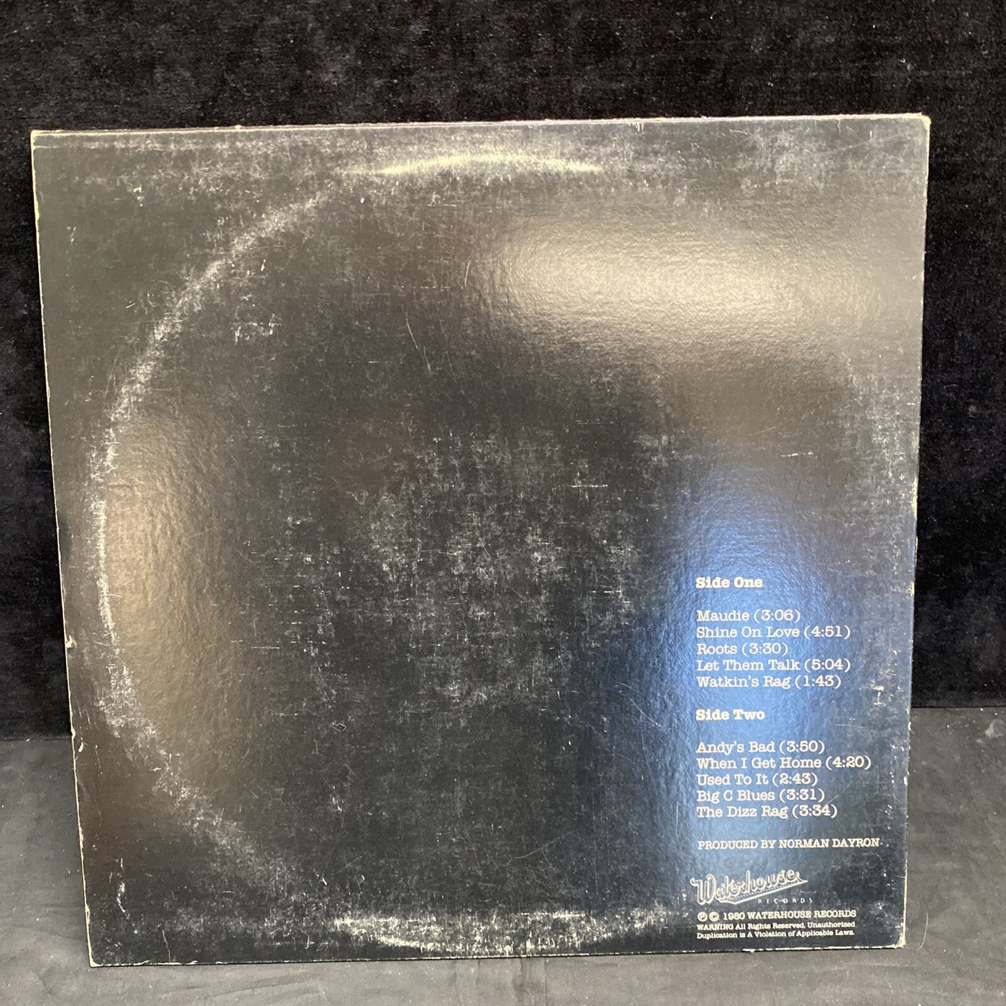 MICHAEL BLOOMFIELD "Living in the Fast Lane" WATERHOUSE 11 NM/VG+