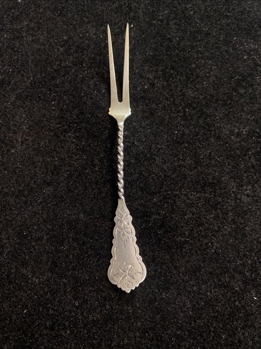 Sterling Silver 4 1/2" Fruit Fork 6g