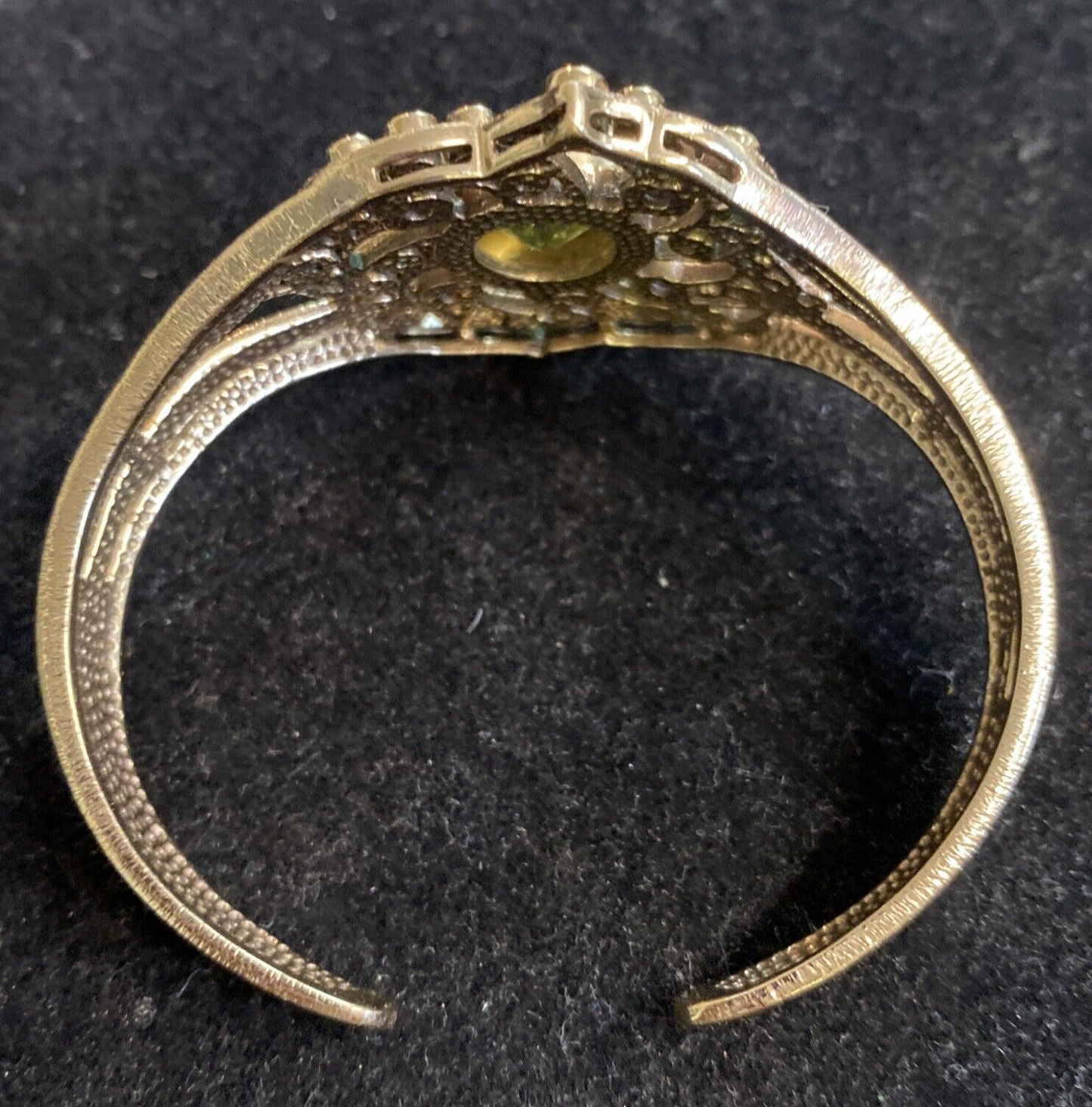 Nicky Butler RAJ Collection Limited Edition MultiGem 6 1/4" Cuff Bracelet Bronze