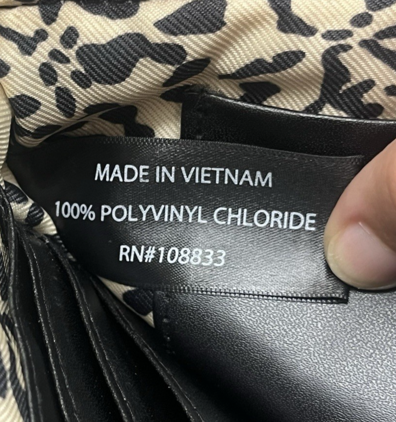 Jessica Simpson Frankie Polyvinyl Floral Print Wristlet Wallet 10"