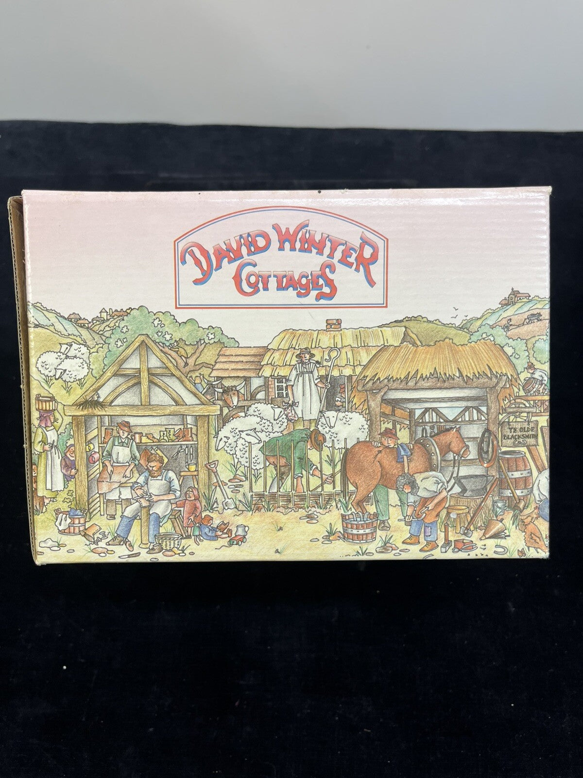 The Irish Collection Only A Span Apart by David Winter 1991 w/ box + COA
