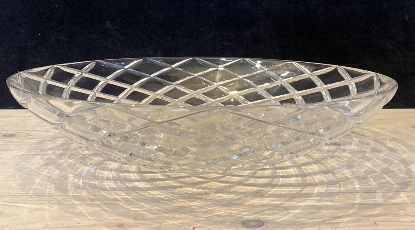 CJR Josef Riedel Tiffany Oculus Pattern 15 3/4” Serving Bowl BH386