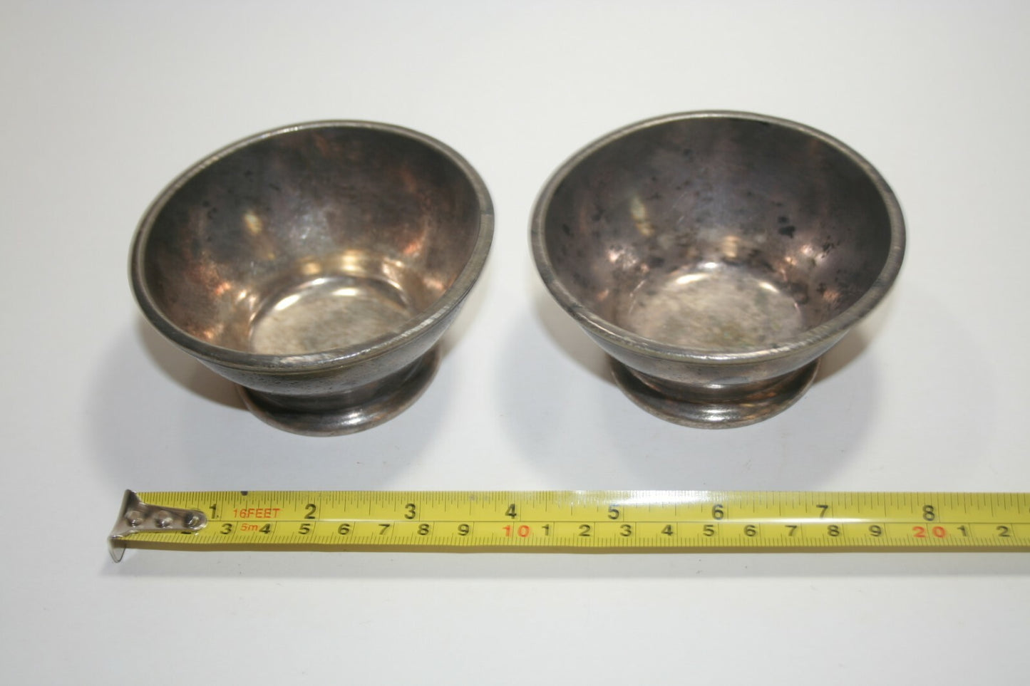 Davison-Paxon Silver Soldered Pair Finger Bowls International Silver 5002 Bowl