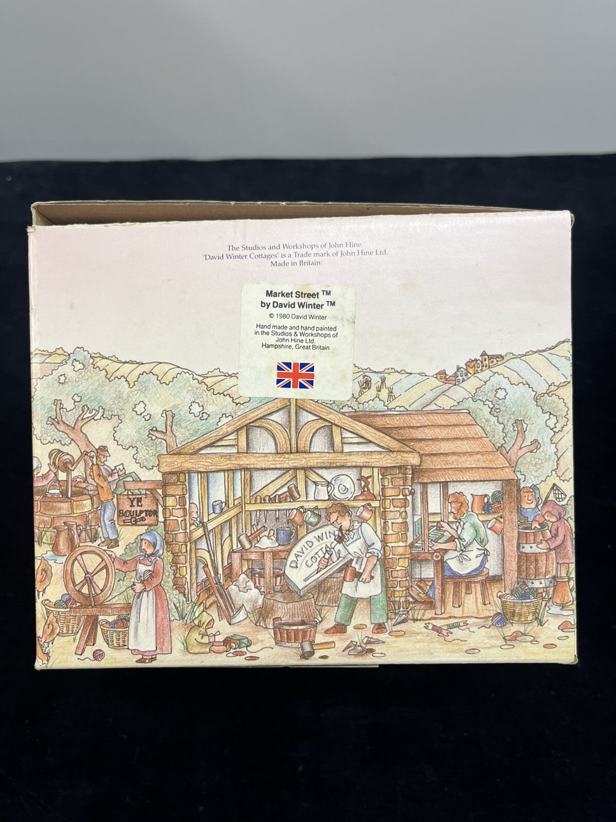David Winter Market Street - 1980 - w/ box + COA