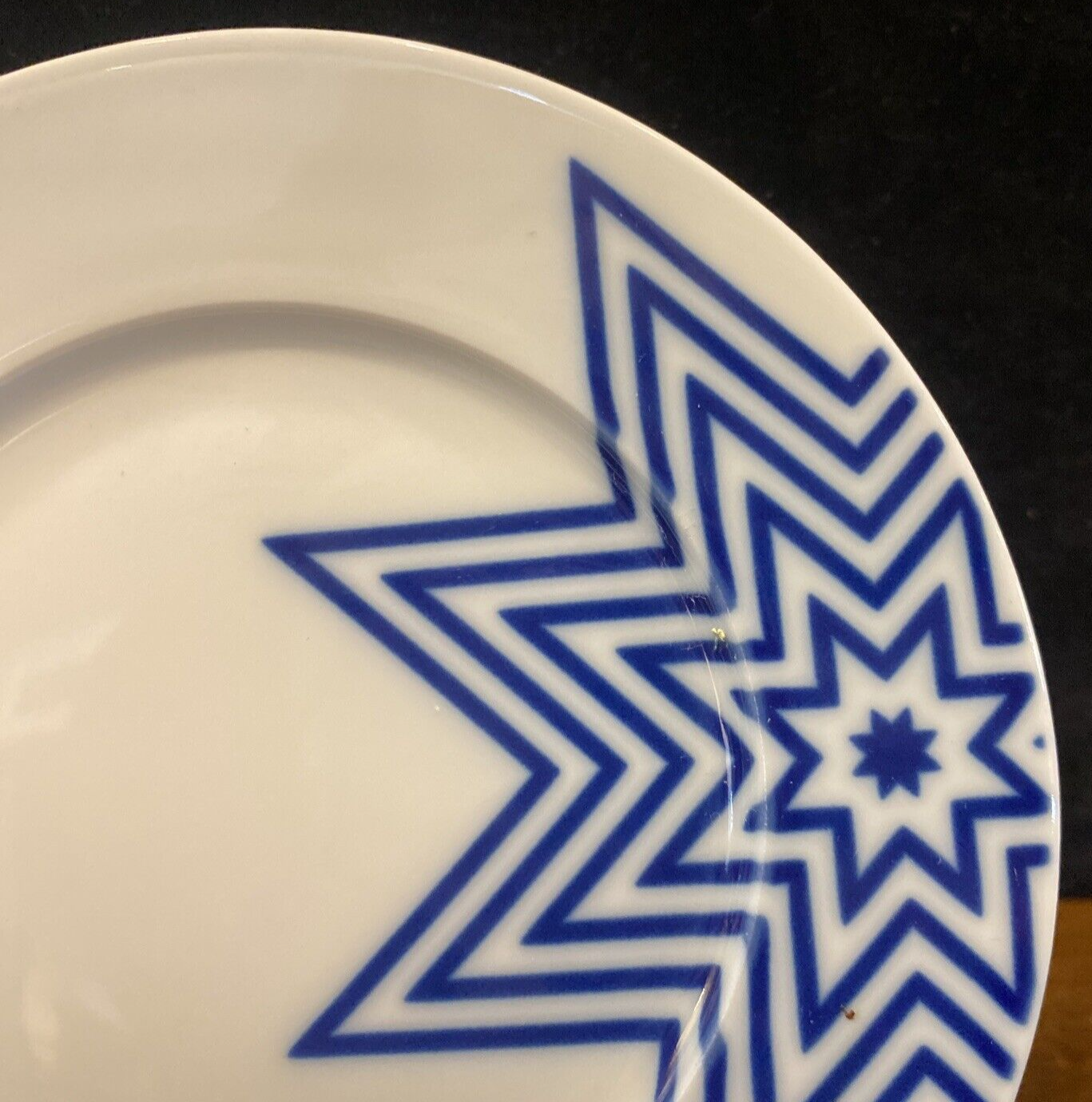 Sieger Furstenberg Wunderkammer Blue White 6 pc Retail $840 Rare Germany