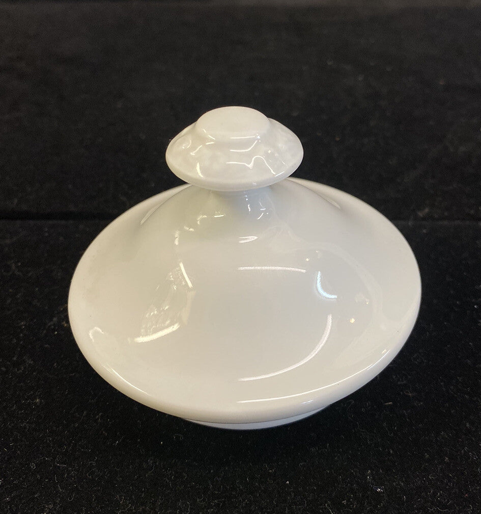 Rosenthal Classic Rose Maria White 6 1/4" Sugar Bowl & Creamer