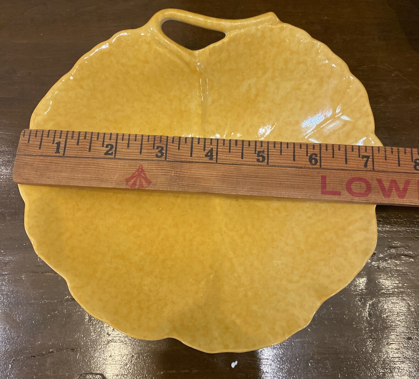 Laure Japy Porcelain Leaf Plate Bowl Set Of 6 Yellow Limoges France