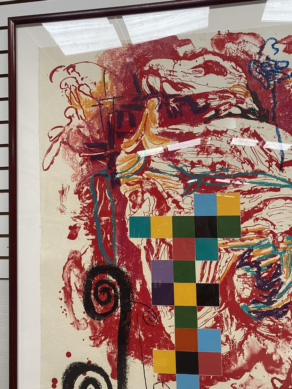 Terrence La Noue “Dreams of Gods" Lithograph 1987 Signed