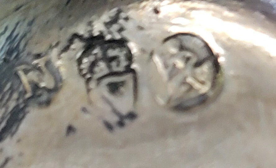 Pair George III Irish Sterling Silver Pedestal Salt Cellars Dublin 1761