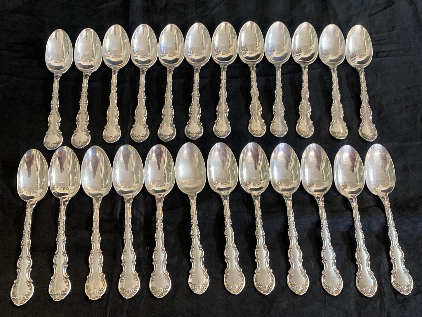 Gorham Sterling Strasbourg Sterling Silver Teaspoon 5 7/8" 34 grams spoon