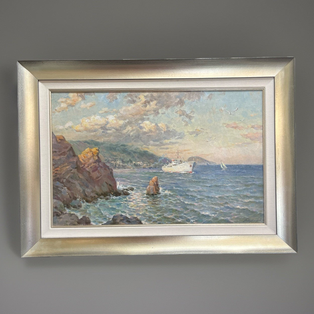 VILLI LEOPOLDOVICH MOKROZHITSKI (1928-2006) MARINE PAINTING