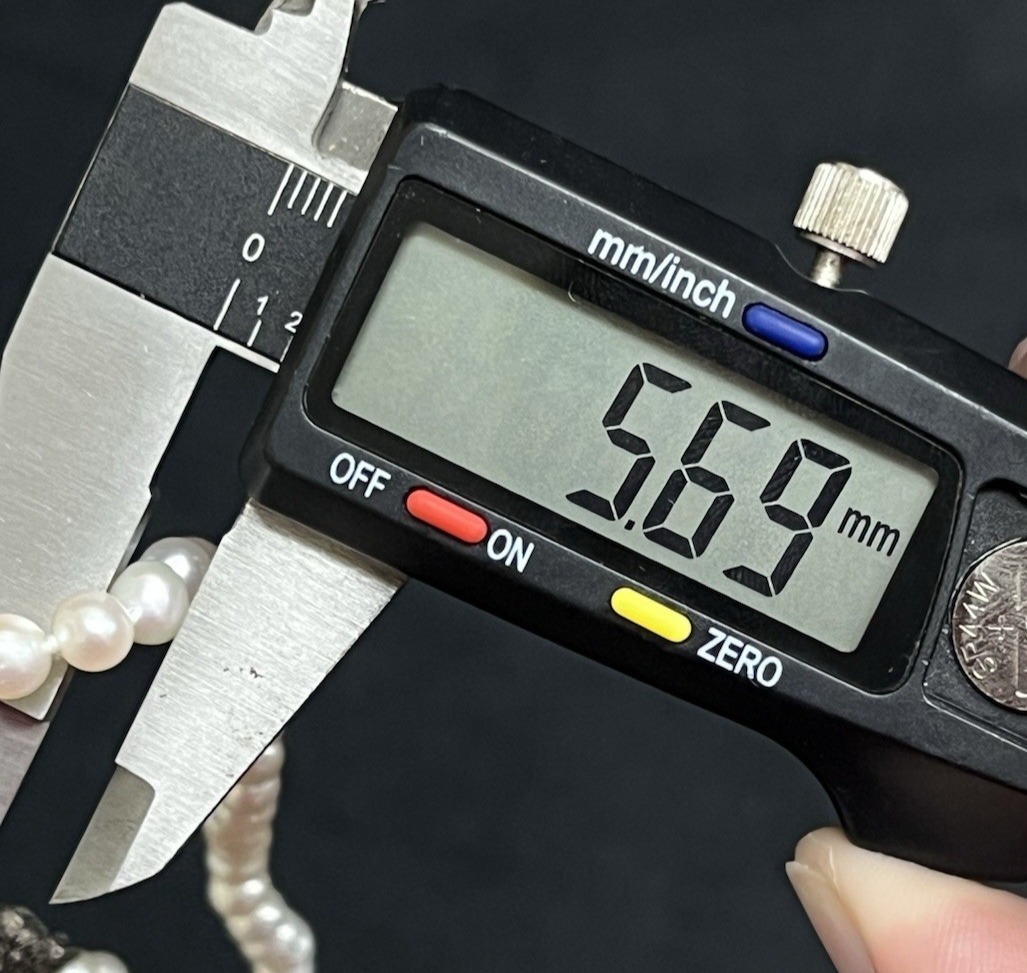 Kay Jewelers Sterling Cultured Pearl 17.25" Necklace w/ Lab Created Sapphires