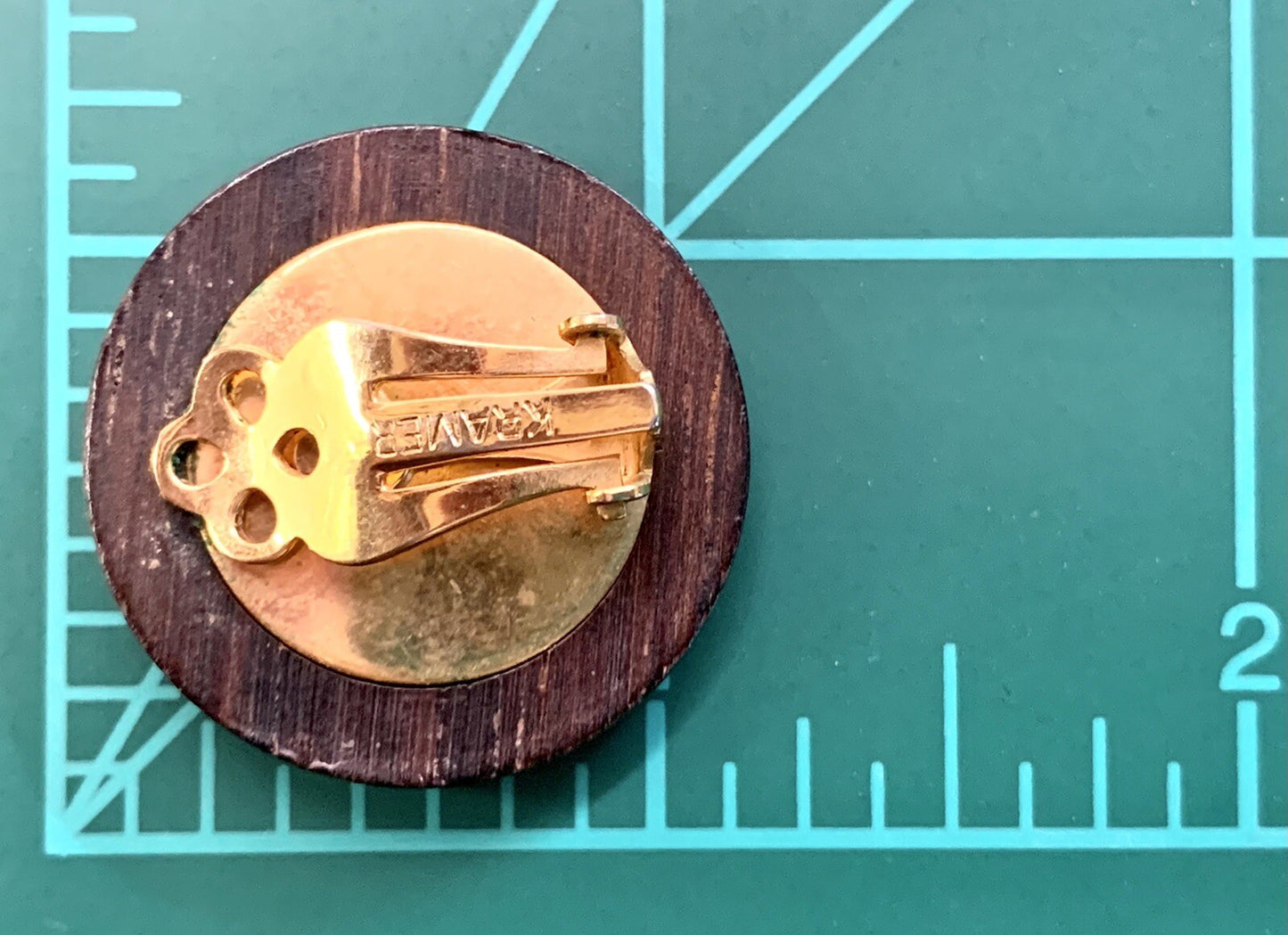 Vintage Kramer of New York Necklace and Clip Earrings Lion Coat Of Arms Heraldic