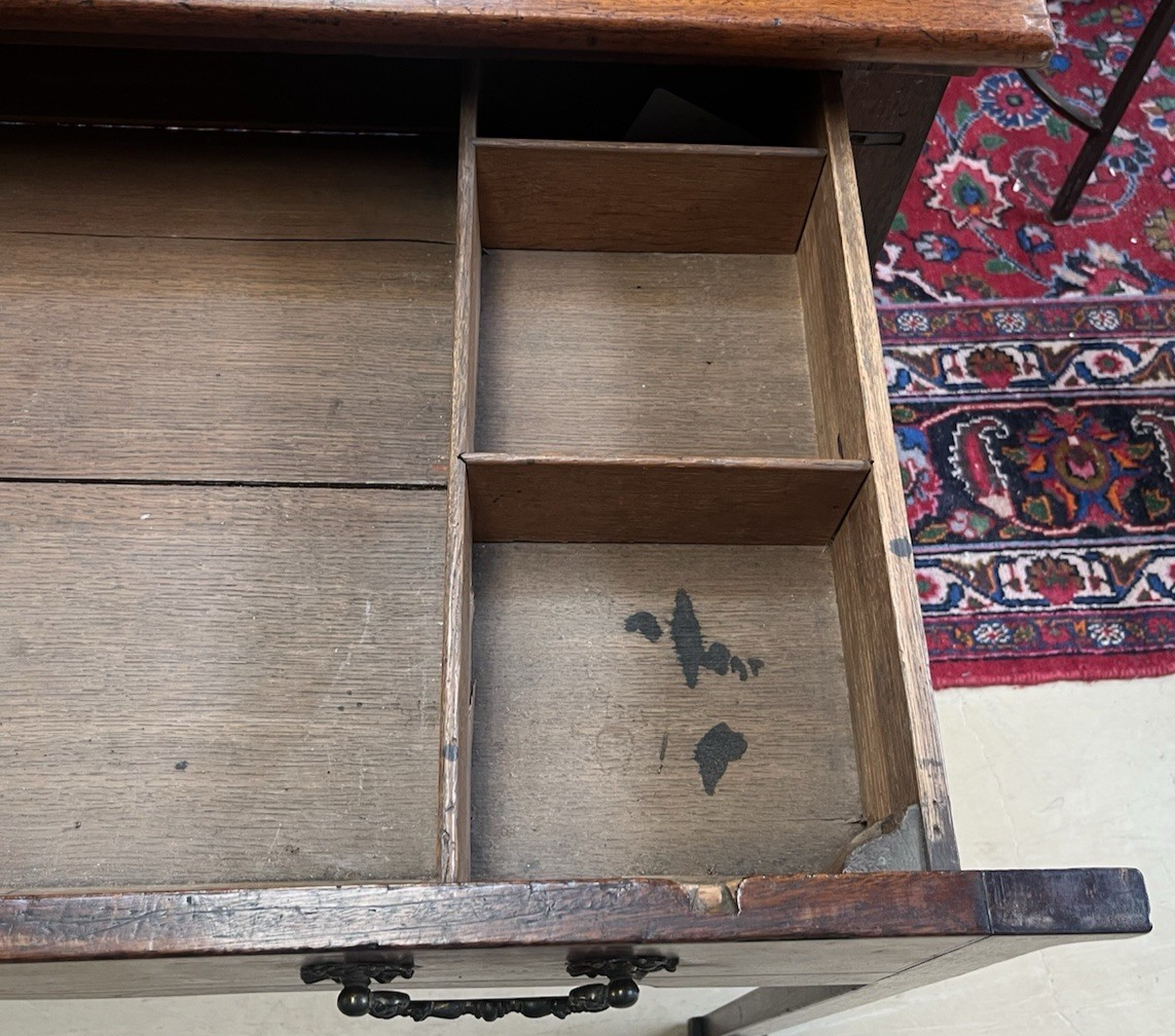 ANTIQUE ENGLISH PERIOD GEORGE III MAHOGANY ARCHITECTS DESK WRITING WORK TABLE