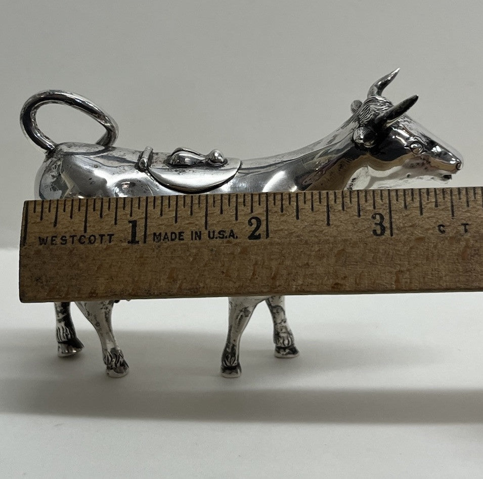 Antique Dutch Sterling Silver Cow Creamer 76.8 g