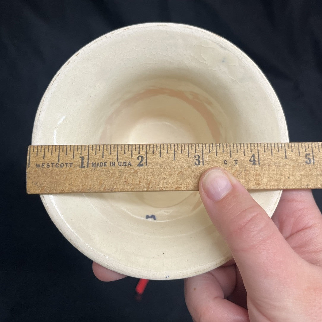 Boleslawiec Polish Pottery Bell Ornament, Nature Pattern