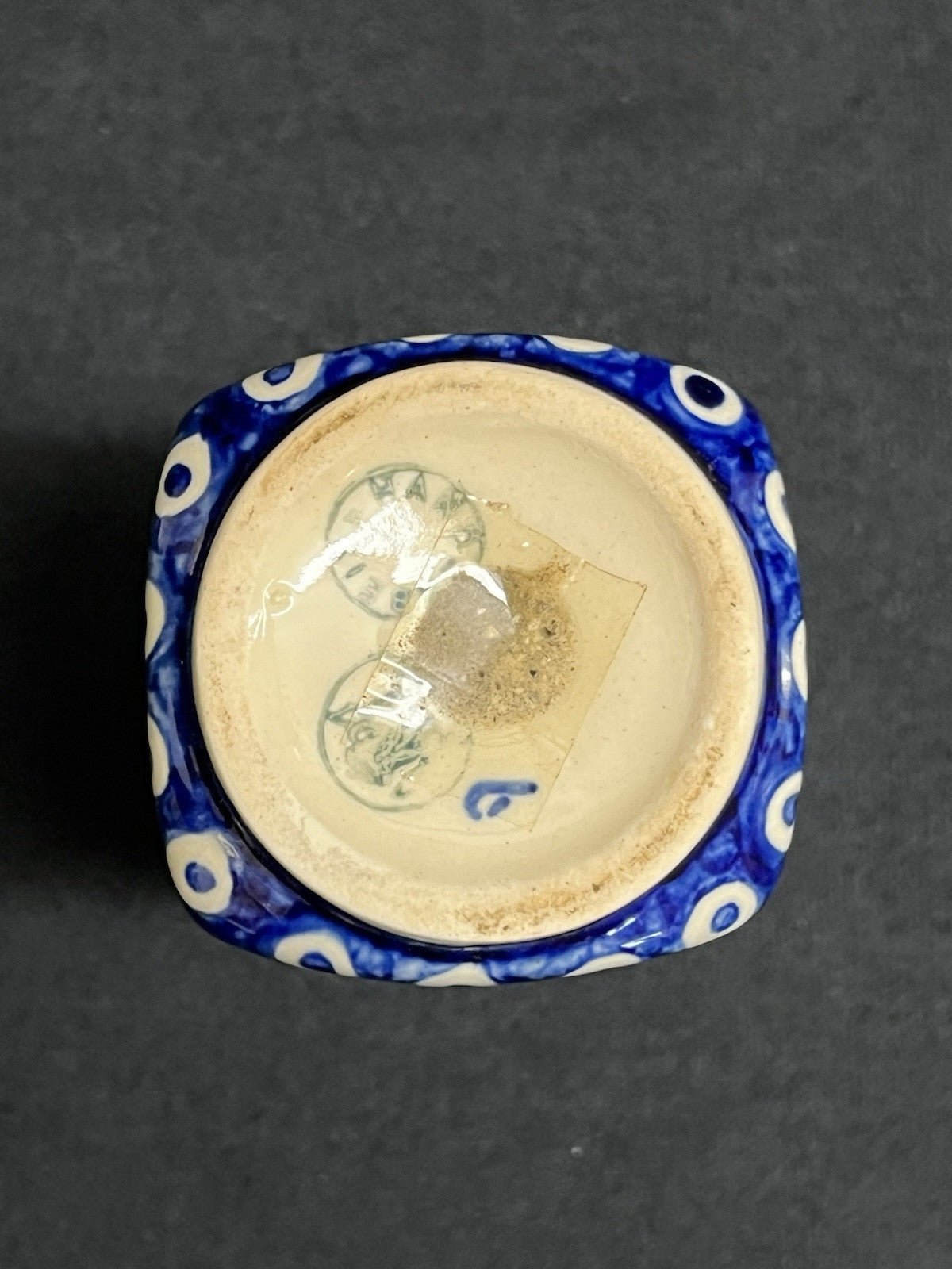 Boleslawiec Polish Pottery Pepper Shaker, Nature Pattern