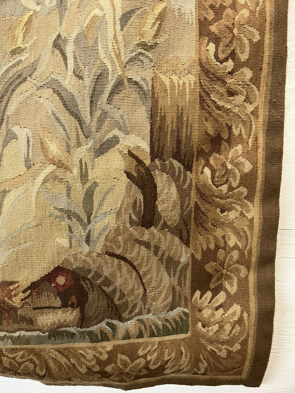 Handtied Tapestry  Wool Wall Hanging "African Royalty"  66" x 48" Ethan Allen