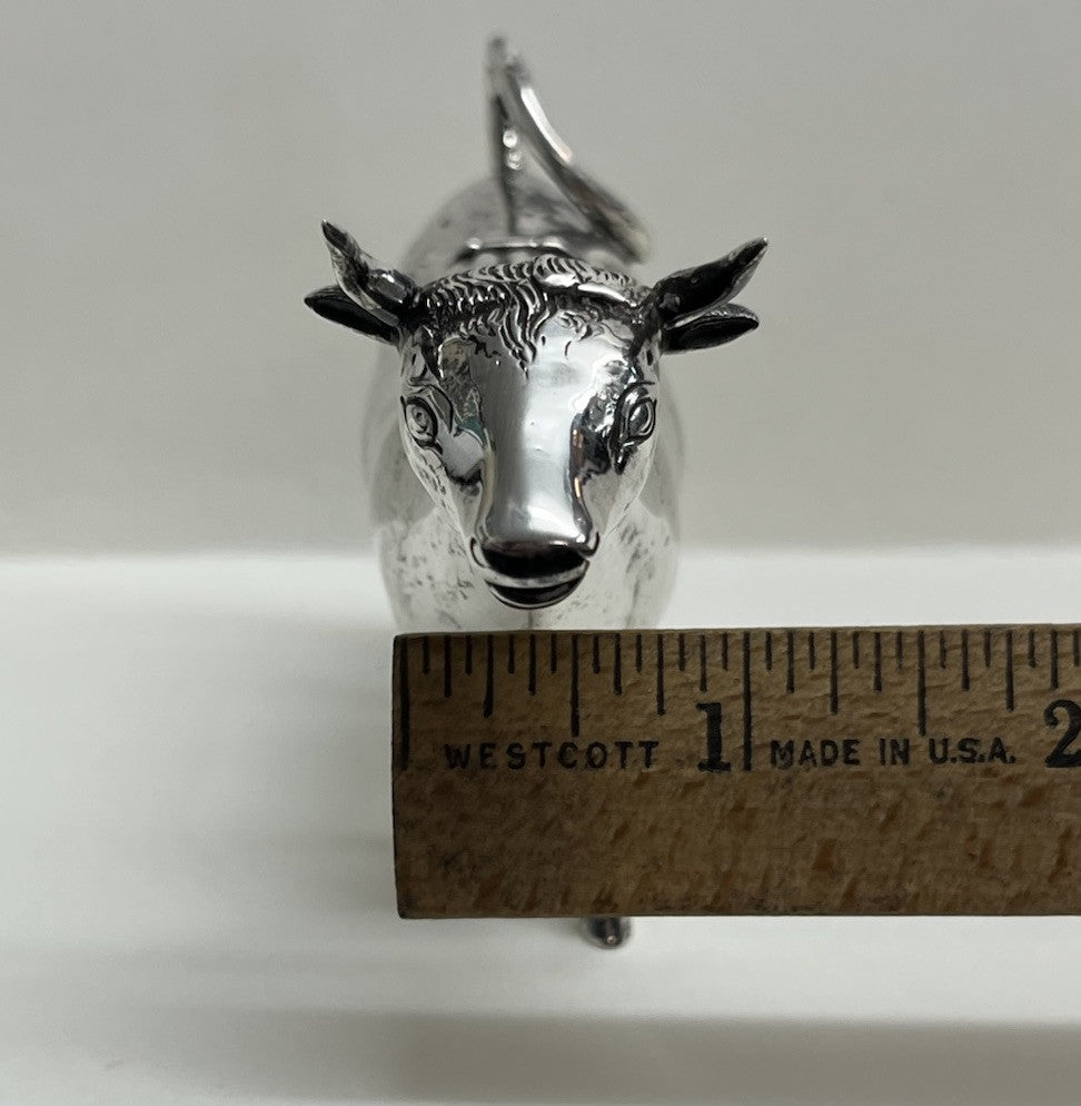 Antique Dutch Sterling Silver Cow Creamer 76.8 g
