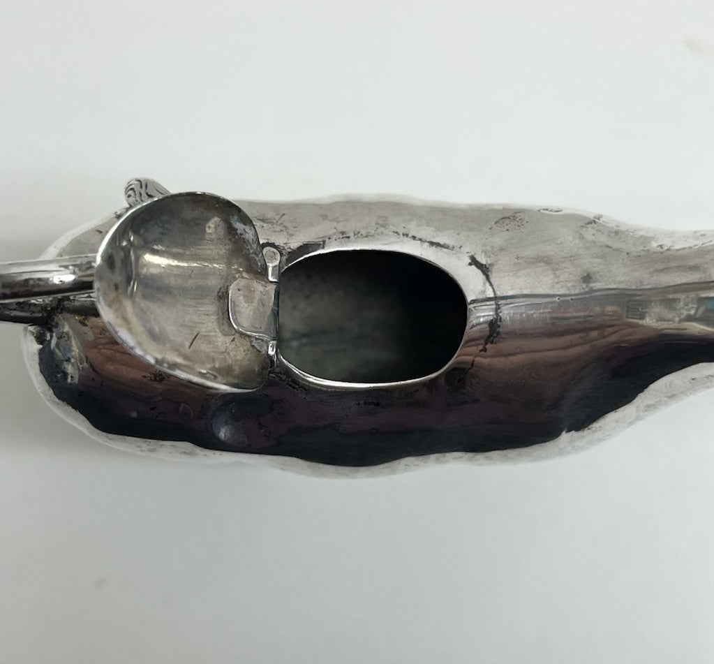 Antique Dutch Sterling Silver Cow Creamer 76.8 g