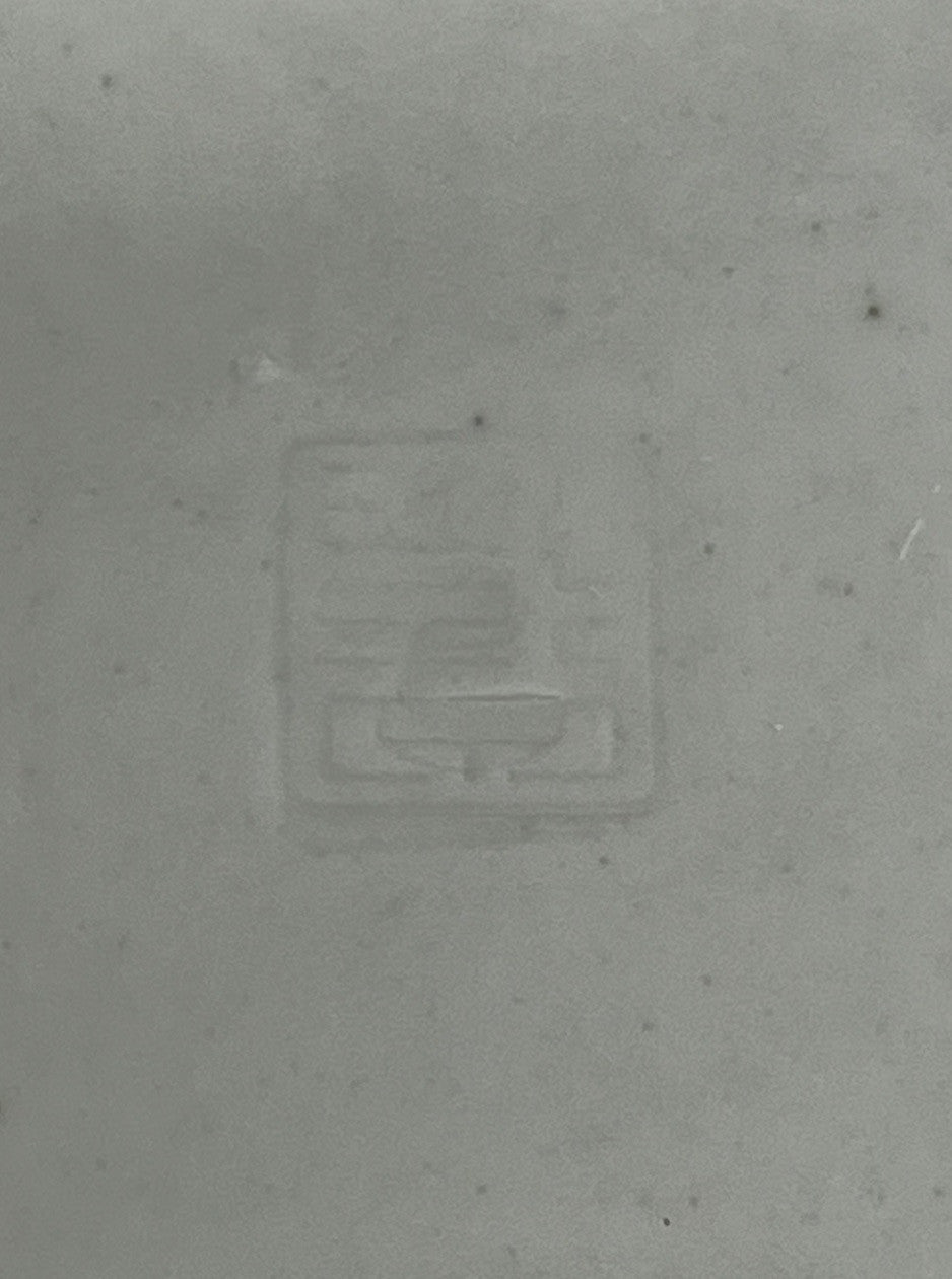 LARGE JAPANESE BLUE & WHITE PORCELAIN CHARGER, 18"DIAM