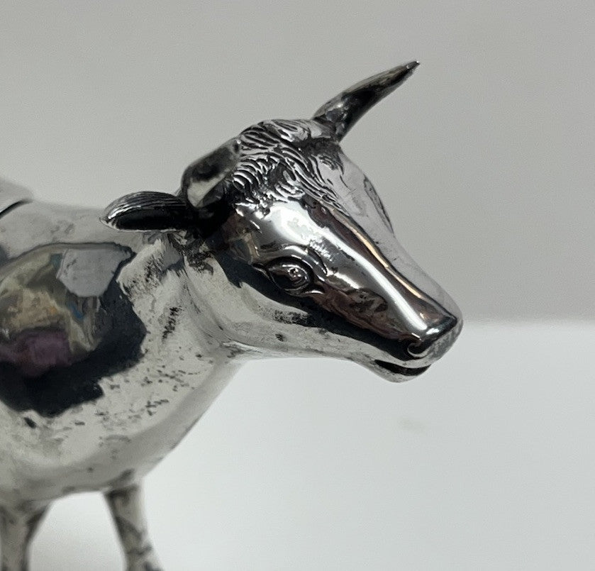 Antique Dutch Sterling Silver Cow Creamer 76.8 g