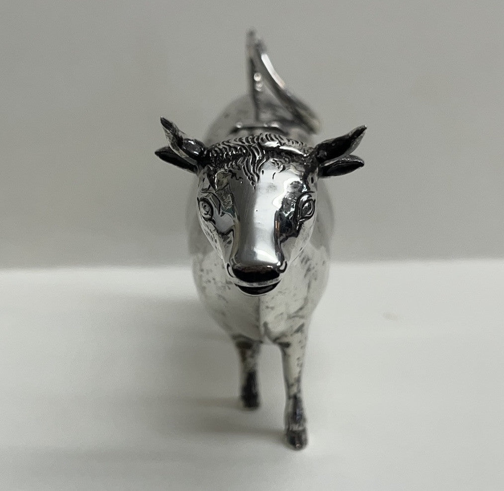 Antique Dutch Sterling Silver Cow Creamer 76.8 g